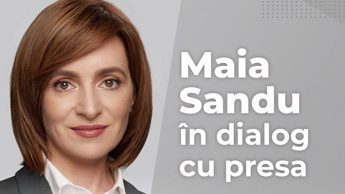 CONFERINȚA MAIA SANDU